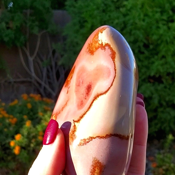 Stunning Rare Daliesque Polychrome Jasper Free Form - Picture 6 of 13